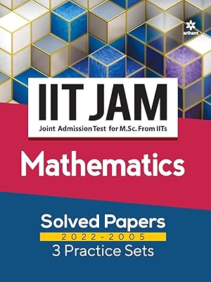 Bild des Verkufers fr IIT JAM Mathematics Solved Papers (2022-2005) and 3 Practice Sets zum Verkauf von moluna