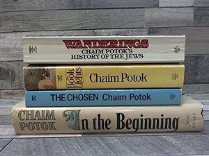 Seller image for 4 Chaim Potok Novels (In the Beginning, Wanderings, The Chosen, The Book of Lights) for sale by Archives Books inc.