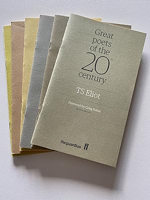 Bild des Verkufers fr Guardian Great Poets of the 20th Century (Complete Set of 7) zum Verkauf von Amnesty Bookshop London