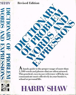 Seller image for Dictionary of problem words and expressions for sale by Biblioteca di Babele