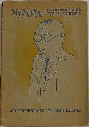 Bild des Verkufers fr Das Eisenbahnglck oder der Anti-Freund. Mit 9 Zeichnungen von Hans Bellmer. Berlin, Elena Gottschalk Verlag 1925. 4to. 183 Seiten, 2 Seiten Anzeigen. Illustrierte Orig.-Broschur. zum Verkauf von Antiquariat Schmidt & Gnther