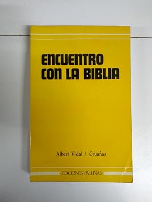 Imagen del vendedor de Encuentro con la Biblia a la venta por Libros Ambig