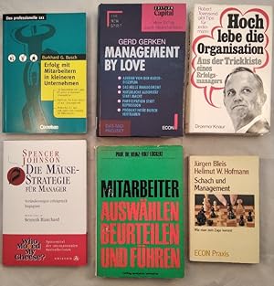 Management Wirtschaft, Konvolut von 6 Bänden [6 Bücher].