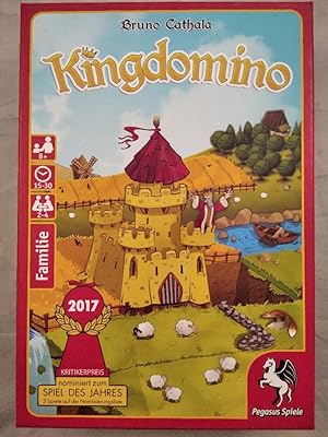 Pegasus Spiele 57103G: Kingdomino [Legespiel]. Nominiert zum Spiel des Jahres 2017. Achtung: Nich...