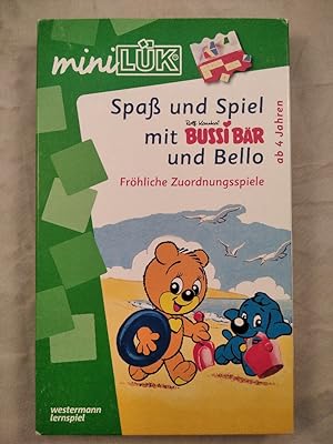 Westermann mini LÜK - Spaß und Spiel mit Bussi Bär und Bello 1 und 2 [Lernspiel]. Fröhliche Zuord...