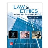 Seller image for Loose Leaf for Law & Ethics for the Health Professions for sale by eCampus