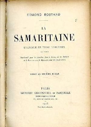 Bild des Verkufers fr La samaritaine vangile en trois tableaux en vers zum Verkauf von Le-Livre