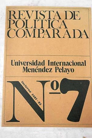 Imagen del vendedor de Revista de política comparada, núm a la venta por Alcaná Libros