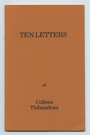 Imagen del vendedor de Ten Letters a la venta por Attic Books (ABAC, ILAB)