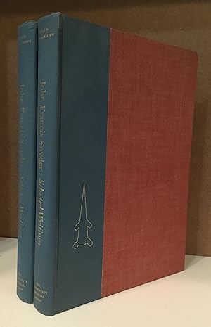 Seller image for John Francis Snyder: Selected Writings for sale by Turgid Tomes