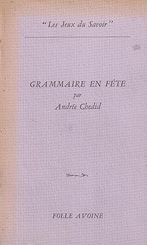 Image du vendeur pour Grammaire en fe?te (Les Jeux du savoir) (French Edition) mis en vente par TU LIBRO DE OCASION