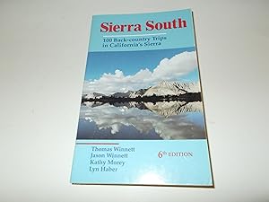 Bild des Verkufers fr Sierra South: 100 Back-Country Trips in California's Sierra zum Verkauf von Paradise Found Books
