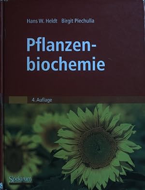 Bild des Verkufers fr Pflanzenbiochemie. zum Verkauf von books4less (Versandantiquariat Petra Gros GmbH & Co. KG)