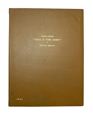 Seller image for Songs from "This is the Army" for sale by Heritage Book Shop, ABAA