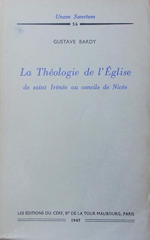 Bild des Verkufers fr La thologie de l'glise de saint Irne au concile de Nice. zum Verkauf von Antiquariat Bookfarm