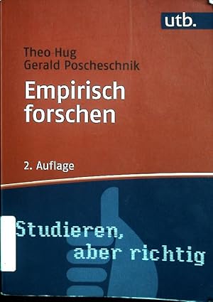 Seller image for Empirisch forschen. UTB ; 3357 for sale by books4less (Versandantiquariat Petra Gros GmbH & Co. KG)