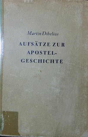 Imagen del vendedor de Aufstze zur Apostelgeschichte. a la venta por Antiquariat Bookfarm