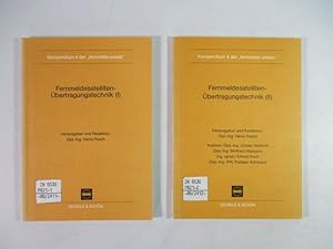 Fernmeldesatelliten-Übertragungstechnik, Band I und II. Zwei Bände. (= Kompendium 4 der "fernmeld...