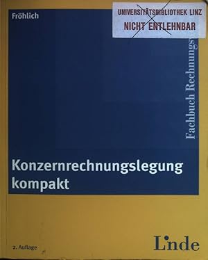 Bild des Verkufers fr Konzernrechnungslegung kompakt. Fachbuch Rechnungswesen zum Verkauf von books4less (Versandantiquariat Petra Gros GmbH & Co. KG)