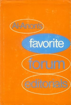 Imagen del vendedor de Al-Anon's Favorite Forum Editorials a la venta por Paperback Recycler