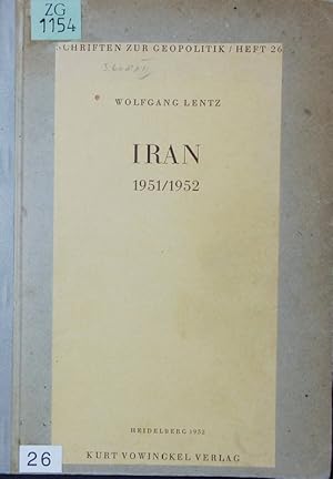 Seller image for Iran 1951. for sale by Antiquariat Bookfarm