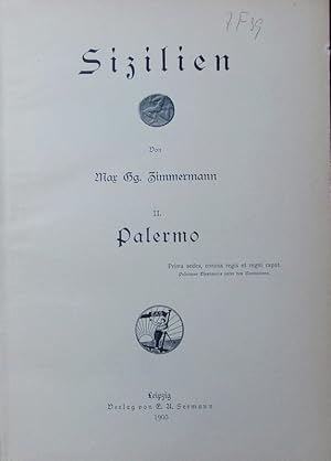 Imagen del vendedor de Sizilien. 2, Palermo. a la venta por Antiquariat Bookfarm