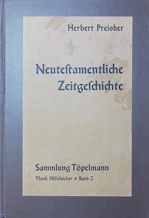 Seller image for Neutestamentliche Zeitgeschichte. for sale by Antiquariat Bookfarm