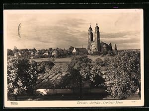 Bild des Verkufers fr Foto-Ansichtskarte Walter Hahn, Dresden, Nr. 13064: Dresden-Strehlen, Christus-Kirche zum Verkauf von Bartko-Reher