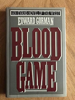 Immagine del venditore per Blood Game (An Evans Novel of the West) venduto da M.A.D. fiction