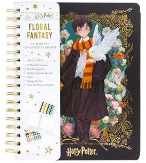 Seller image for Harry Potter: Floral Fantasy 12-Month Undated Planner by Insights [Hardcover ] for sale by booksXpress
