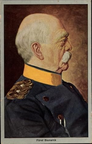 Ansichtskarte / Postkarte Fürst Otto von Bismarck, Profilansicht