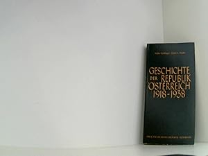 Bild des Verkufers fr Geschichte der Republik sterreich 1918-1938 zum Verkauf von Book Broker