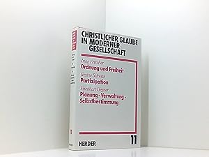 Seller image for Ordnung und Freiheit / Partizipation / Planung, Verwaltung, Selbstbestimmung. (Bd. 11) for sale by Book Broker