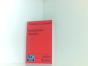 Bild des Verkufers fr Demokratietheorien: Eine Einfhrung (Uni-Taschenbcher) (German Edition) (UTB, Band 1887) zum Verkauf von Book Broker