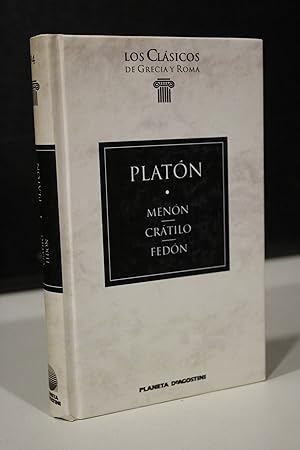 Menón. Crátilo. Fedón.- Platón.- Los Clásicos de Grecia y Roma, 94.
