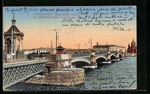 Ansichtskarte St.-Petersbourg, Pont Nicolas