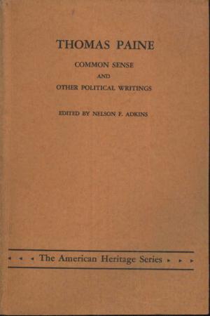 Immagine del venditore per Thomas Paine: Common Sense an Other Political Writings venduto da BuchSigel