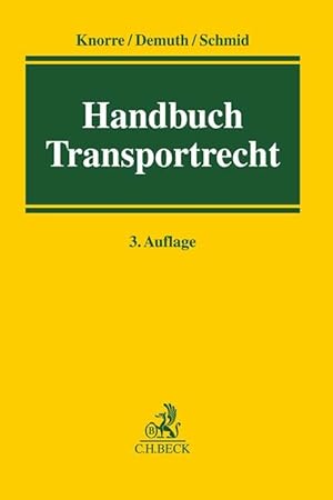 Bild des Verkufers fr Handbuch des Transportrechts zum Verkauf von moluna