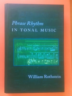 Imagen del vendedor de Phrase Rhythm in tonal music a la venta por Libreria Anticuaria Camino de Santiago