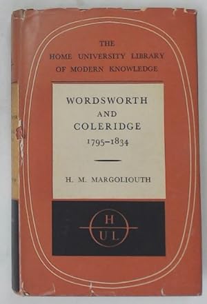 Seller image for Wordsworth and Coleridge. 1795 - 1834. for sale by Plurabelle Books Ltd