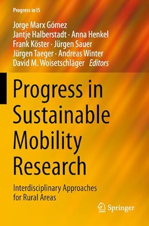 Immagine del venditore per Progress in Sustainable Mobility Research : Interdisciplinary Approaches for Rural Areas venduto da AHA-BUCH GmbH