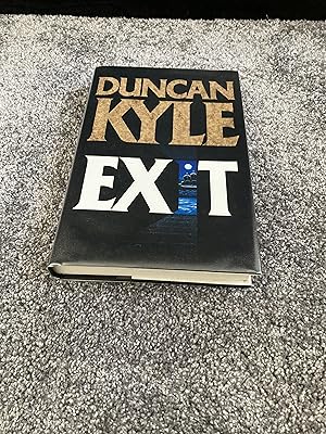 Seller image for EXIT: UK FIRST EDITION HARDCOVER for sale by Books for Collectors