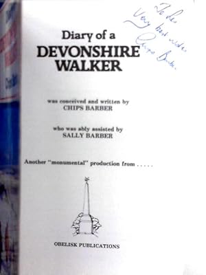 Imagen del vendedor de Diary of a Devonshire Walker a la venta por World of Rare Books