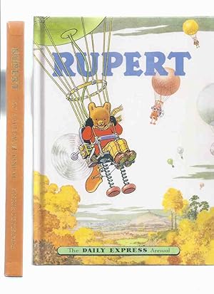 Seller image for Rupert the Bear Annual 1957 -a SLIPCASED LIMITED Facsimile Reproduction, #7236 of 9000 Numbered Copies (in Slipcase)(with COA )(inc. Rupert's Toy Clown; the Pine Ogre; Paper Scottie; Wind Whistle, etc) for sale by Leonard Shoup