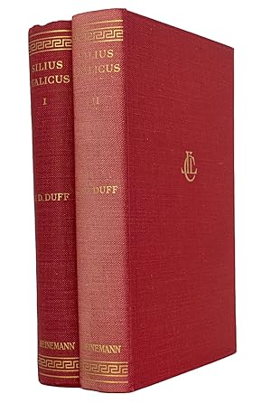 Seller image for Silius Italicus - Punica in two volumes (beide Bnde) : With an English translation by J. D. Duff. (Reihe: The Loeb Classical Library) for sale by exlibris24 Versandantiquariat