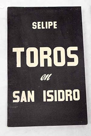 Imagen del vendedor de Toros en San Isidro a la venta por Alcan Libros