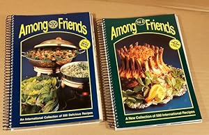 Seller image for Among Friends: Volume 1 (one) & Volume 2 (two) -(two Metal Spiral Bound Soft Covers) for sale by Nessa Books