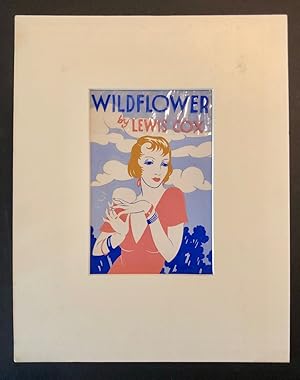 Original Bip Pares Dust Jacket Art for the Novel Wildflower