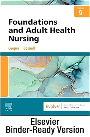 Seller image for Foundations and Adult Health Nursing - Binder Ready by Cooper RN MSN, Kim, Gosnell RN MSN, Kelly [Loose Leaf ] for sale by booksXpress