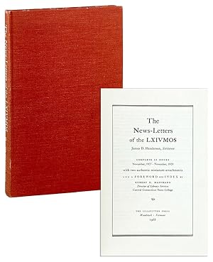 Seller image for The News-Letters of the LXIVMOS [Limited Edition] for sale by Capitol Hill Books, ABAA